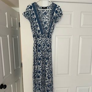LuLu’s Maxi Floral Print Dress
